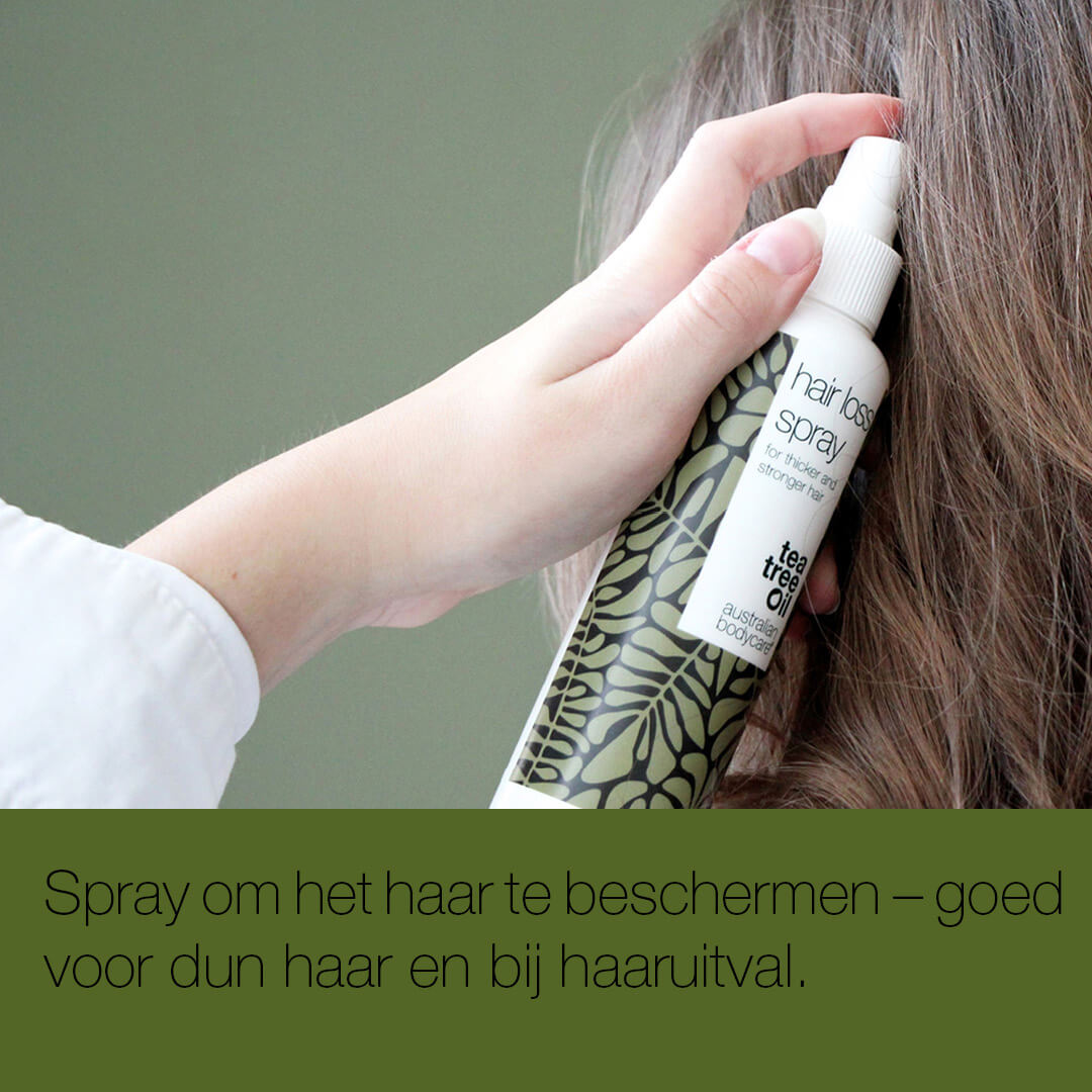 Haaruitval Spray — Spray om het haar te beschermen - goed voor dun haar en bij haaruitval